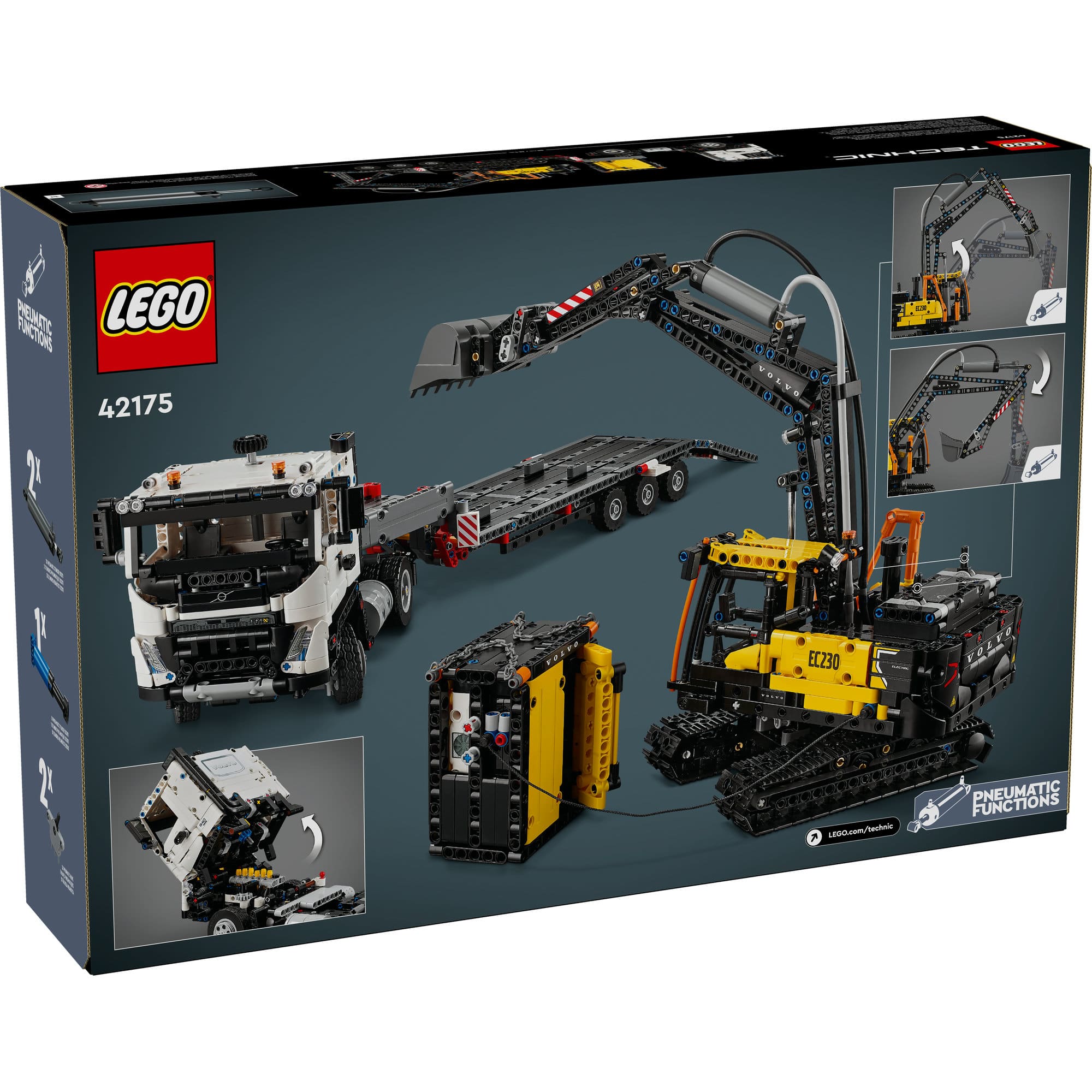 LEGO® Technic™ Volvo FMX Truck & EC230 Electric Excavator 42175